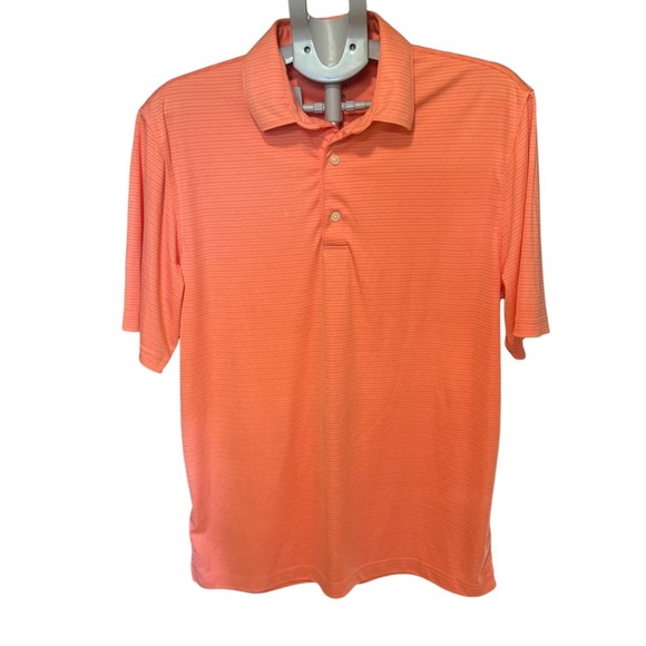 Greg Norman Collection Other - Greg Norman Men's ML75 Play Dry Golf Polo Shirt - Bright Orange Large